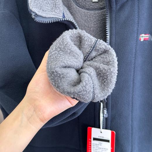 【出口挪威品质 Polartec抓绒面料 厚实抗风保暖 硬扛风雪】Louise  Arbegue【男女同款】双面Polartec抓绒摇粒绒外套（尺码偏大 建议拍小一码）5天左右发货 商品图8