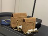 D111720菱格绗缝大容量单肩斜挎麂皮降落伞包 商品缩略图10