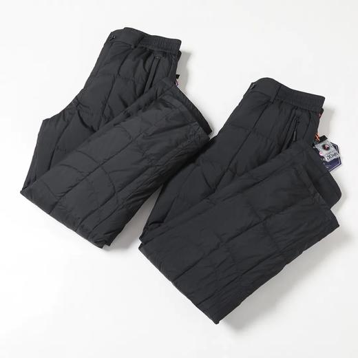 D111701加厚款90%白鸭绒男士冬季保暖羽绒休闲裤 商品图3