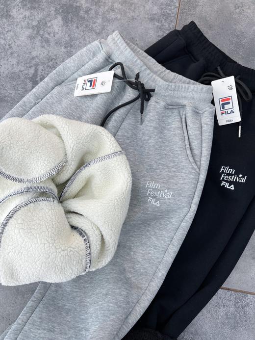 D111733冬季B备款男女儿童羊羔绒运动裤加厚加绒保暖卫裤 商品图13