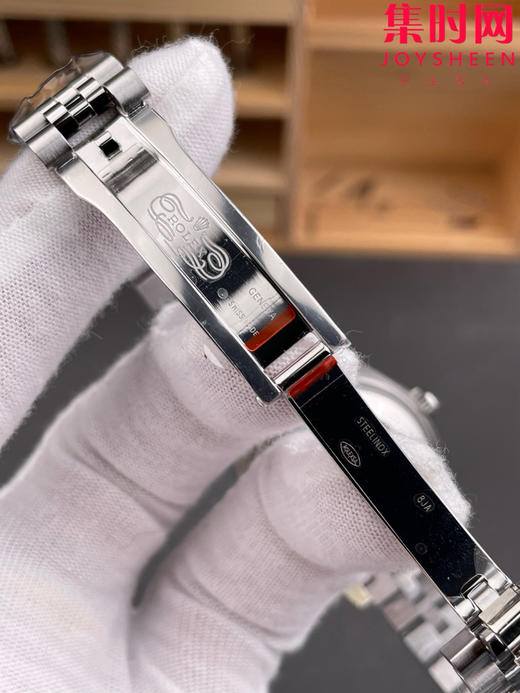 细节决定成败—新款劳力士 ARF日志型系列31mm ARF日志31女款 蚝式日志型 灰盘钻面 灰钻（寓意会赚） 女士腕表 商品图6