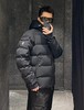 D111716双层弹性尼龙面料男士短款羽绒夹克外套羽绒服 商品缩略图8