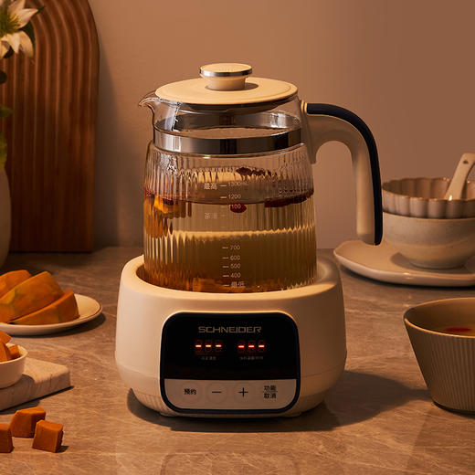 [施耐德]全玻璃花茶壶1.3L 商品图5