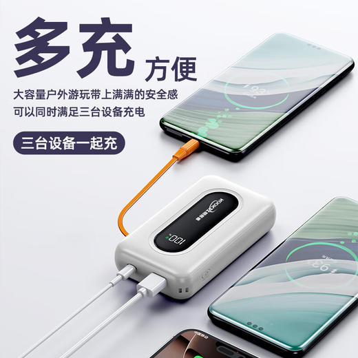 【分仓直发包邮】KOOKZZ酷客者2万毫安超级快充移动电源（可上飞机）DY321 商品图3