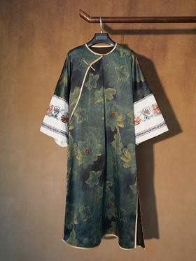 B250071香云纱袍子