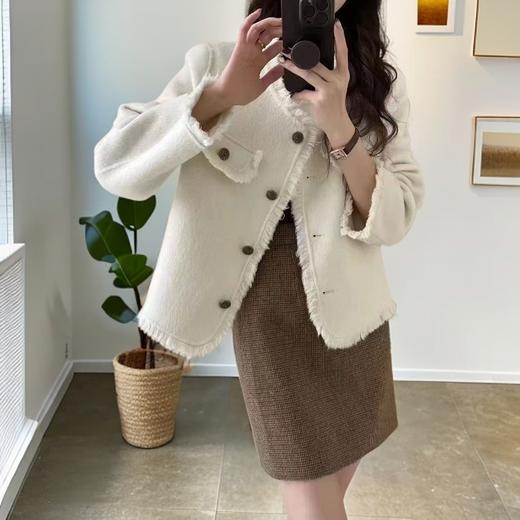 Gesamy格桑米小香拉毛羊毛大衣25W-G2573 商品图0