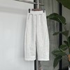 D111736男女宝宝都可以穿立体刺绣logo超显瘦摇粒绒弯刀裤 商品缩略图3