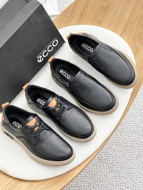 Ecco爱步休闲真皮男鞋