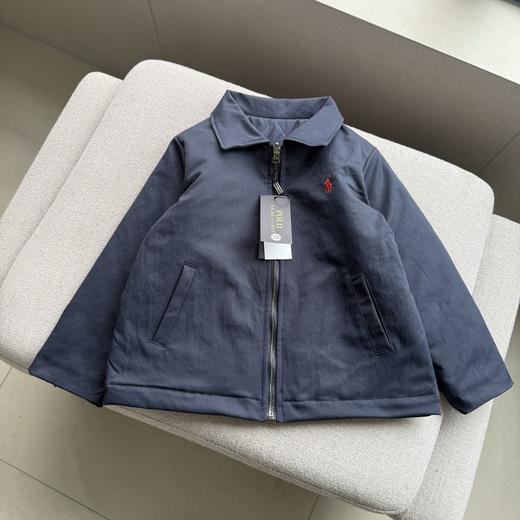 D111732新款立体logo小标刺绣薄棉衣外套男女宝宝同款 商品图5