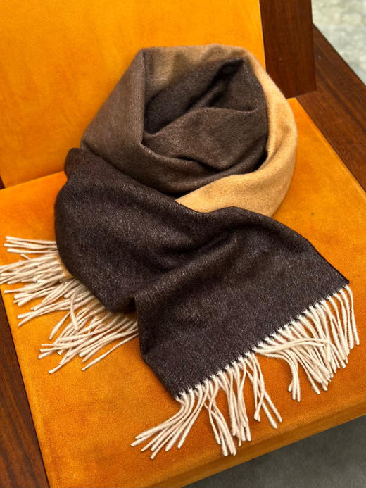 【高品质私服】【IC全羊绒围巾】山羊绒的保暖性佳，打造温暖柔软的舒适手感N1121-CC【无标出货 介意慎拍】 商品图7