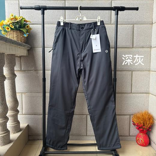 lululemon/露露25冬季新款！男士加绒加厚户外运动休闲长裤大棉裤 商品图2