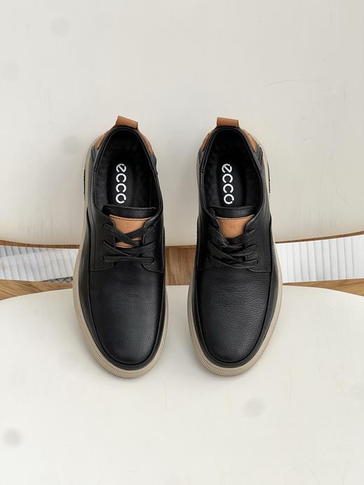 Ecco爱步休闲真皮男鞋 商品图5