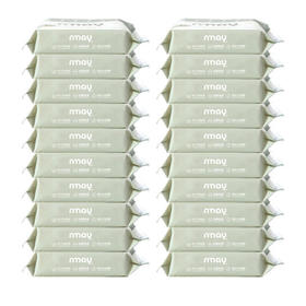 【积分兑换】德国nmay  婴儿新生儿纯水柔湿巾湿纸巾手口适用宝宝屁屁20p/包