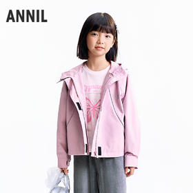 【实体店同款】女童梭织外套秋季新款安奈儿童装AG535331