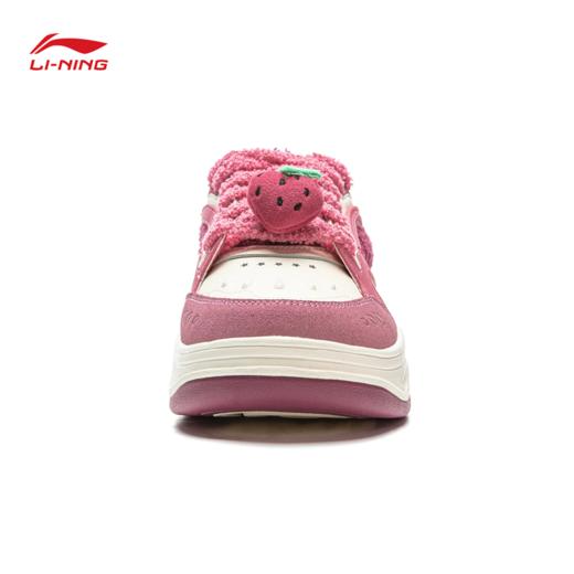 李宁皮克斯草莓熊联名系列星球女子板鞋经典休闲鞋AGCV260 商品图5