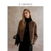 C+IMPRESS西嘉 美丽诺绵羊毛 摩登老钱风短绒环保皮草外套女保暖WT2504075 商品缩略图1