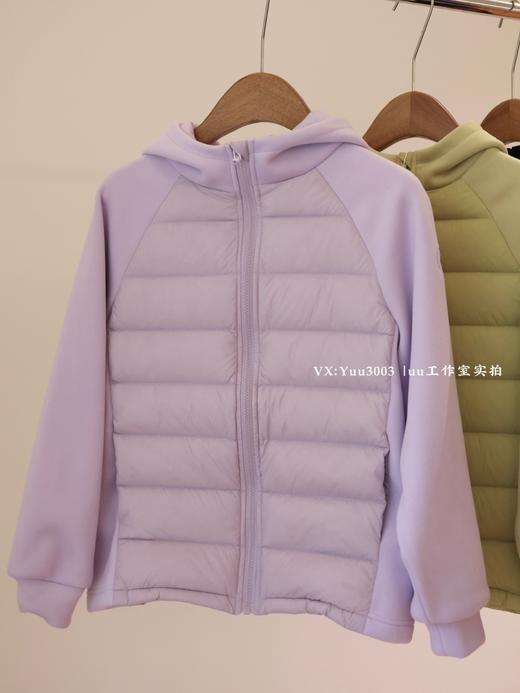 【真95白鸭绒】校服内搭神器，儿童拼接德绒羽绒服~ 商品图1