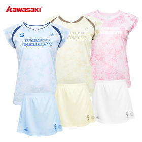 川崎 女款 海绵宝宝系列 运动短袖T恤/运动短裙  K1C02-C2994/K1C09-C2794