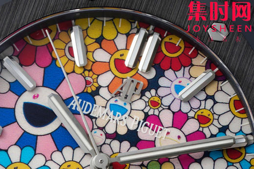 爱彼 APS皇家橡树15500系列 皇家橡树全陶瓷 15500陶瓷壳 黑陶瓷 太阳花 笑脸花朵盘 男士腕表 新到货，凭借陶瓷材质与Cal.4302一体机 商品图3