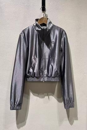 特价 女款logo拉链立领外套hu002