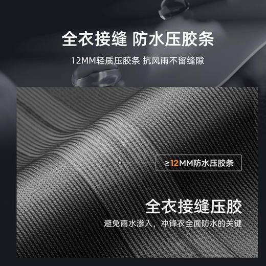 +【乐粉专属】[幻影LIGHT]思凯乐户外硬壳冲锋衣男女防风防水登山服越野跑外套 F2806437 商品图3