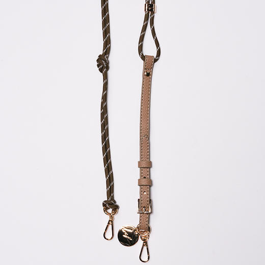 北京仓｜La Coque Française-Colleen-Vert 绿色 织物 长款 手机链［法国设计师］ 商品图1