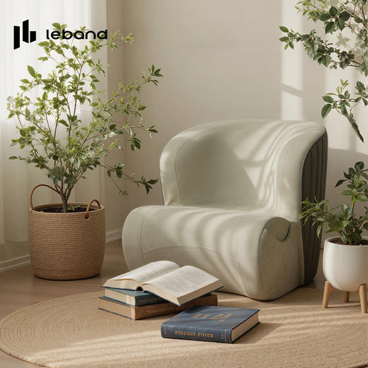 乐班加热沙发护腰单人沙发客厅卧室沙发轻奢沙发单手可伶久坐不累 商品图1