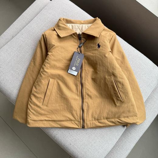 D111732新款立体logo小标刺绣薄棉衣外套男女宝宝同款 商品图6