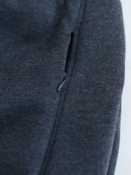 D111707温暖显瘦羊毛羽绒混纺香蕉奶奶裤休闲裤 商品图12