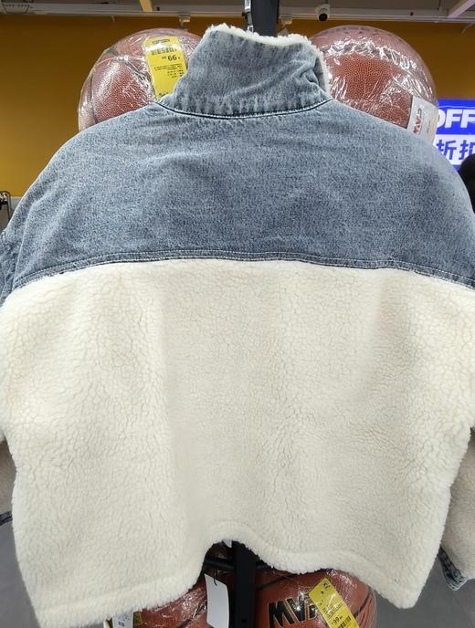 299.9秒杀拼接羊羔毛牛仔夹克外套（线下同时售卖  不保证有货）534795-CY 商品图1