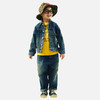 日本DD童装 DENIM DUNGAREE 丹宁牛仔 AIR 涂鸦休闲长裤 商品缩略图0