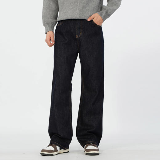 男款原色不掉色牛仔长裤-纪念日百货门店同款167545061 商品图0