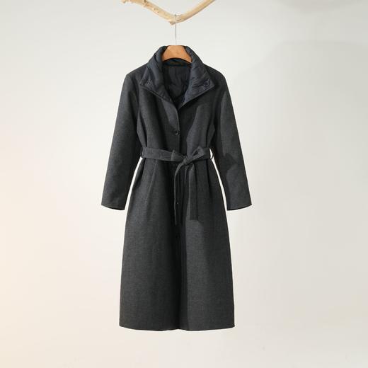 西子/长款立领A摆羽绒服/YRXS0485 商品图3
