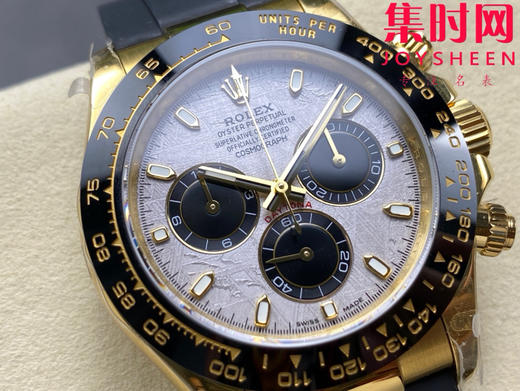 劳力士新款 QF配重版 重量150克+ 迪通拿黄金陨石面配重版 4130机 男士腕表 商品图1