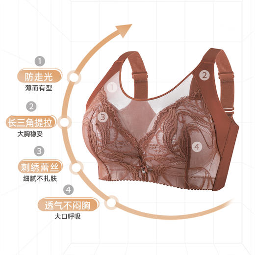 2025无钢圈文胸DYW5184 商品图1