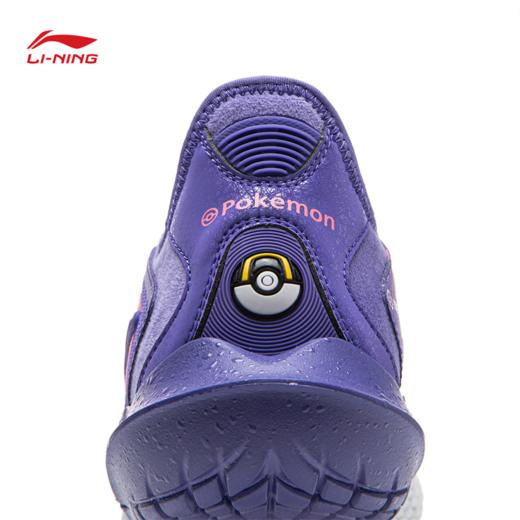 李宁宝可梦联名系列闪击12 耿鬼 贴地启动 薄底快靴 男子篮球专业比赛鞋ABAV069 商品图8