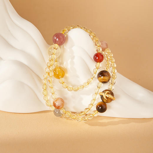 大英博物馆 欧洲文化艺术系列 浩瀚星月三圈手链 商品图2