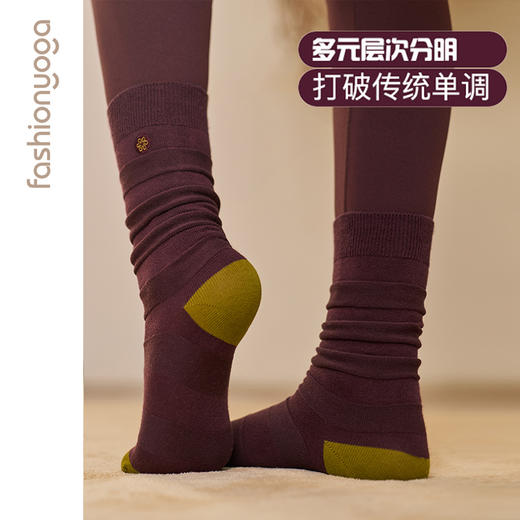 FW039毛毛虫弹力棉袜 商品图2