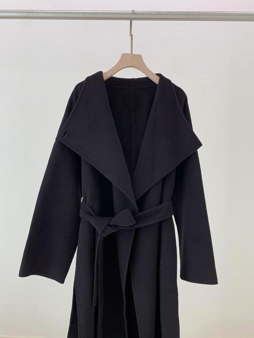 【高品质私服】【IC绢丝羊毛双面呢系带大衣】打造时髦放松亦不失精致的女性形象N1020-CC【无标出货 介意慎拍】 商品图11