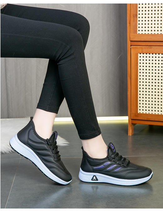 优选丨 99元2双任选！一双不发货！猫人加绒加厚皮革防水鞋面耐磨轻底 健步运动休闲鞋 男女款   建议：加大一码选购 商品图11