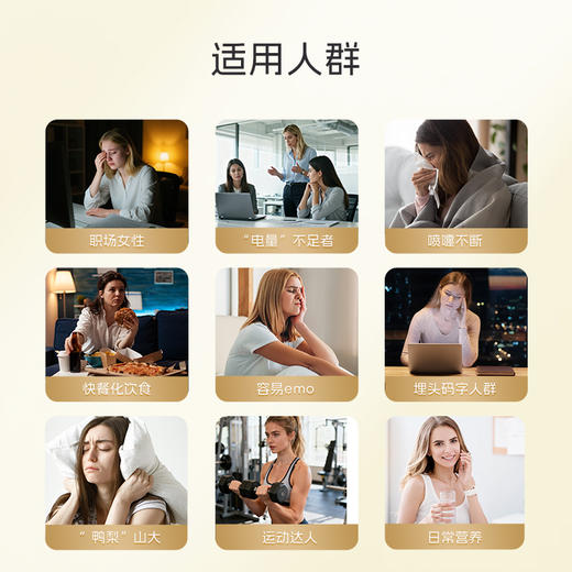 【新品】澳洲优思益女性营养包女士复合维生素B族麦角硫因PQQ焕肤 商品图3