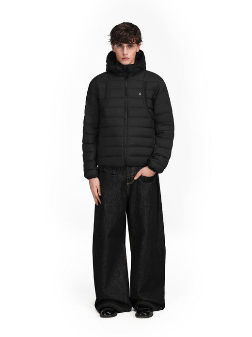 FDR官方店 内胆厚外套男款90白鸭绒情侣轻薄排骨羽绒服女款冬季 商品图2