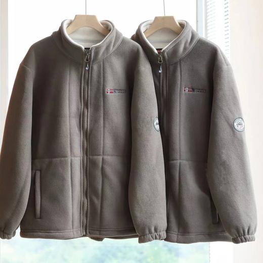 【出口挪威品质 Polartec抓绒面料 厚实抗风保暖 硬扛风雪】Louise  Arbegue【男女同款】双面Polartec抓绒摇粒绒外套（尺码偏大 建议拍小一码）5天左右发货 商品图6