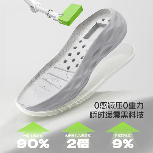 SMIBU男女中大童0压感系列秋季户外远行缓震跑步鞋厚底运动鞋Z53FY3401 商品图1