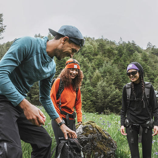 赛乐美丽诺羊毛T恤帽衫探索旅行T恤跑步通勤T恤羊毛T恤男女春夏款 商品图2