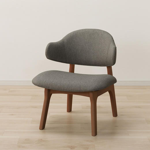 【家具】抗刮磨布艺餐椅现代家用餐厅餐椅ARM 利莱克斯2 商品图0