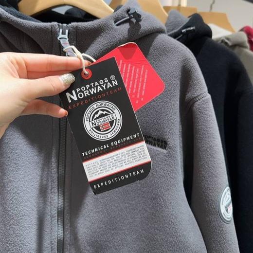 【出口挪威品质 Polartec抓绒面料 厚实抗风保暖 硬扛风雪】Louise  Arbegue【男女同款】双面Polartec抓绒摇粒绒外套（尺码偏大 建议拍小一码）5天左右发货 商品图3