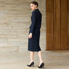 IWY/高级感藏蓝色西装套装裙女职业装修身显瘦正式场合工作服25CQ883 商品缩略图5