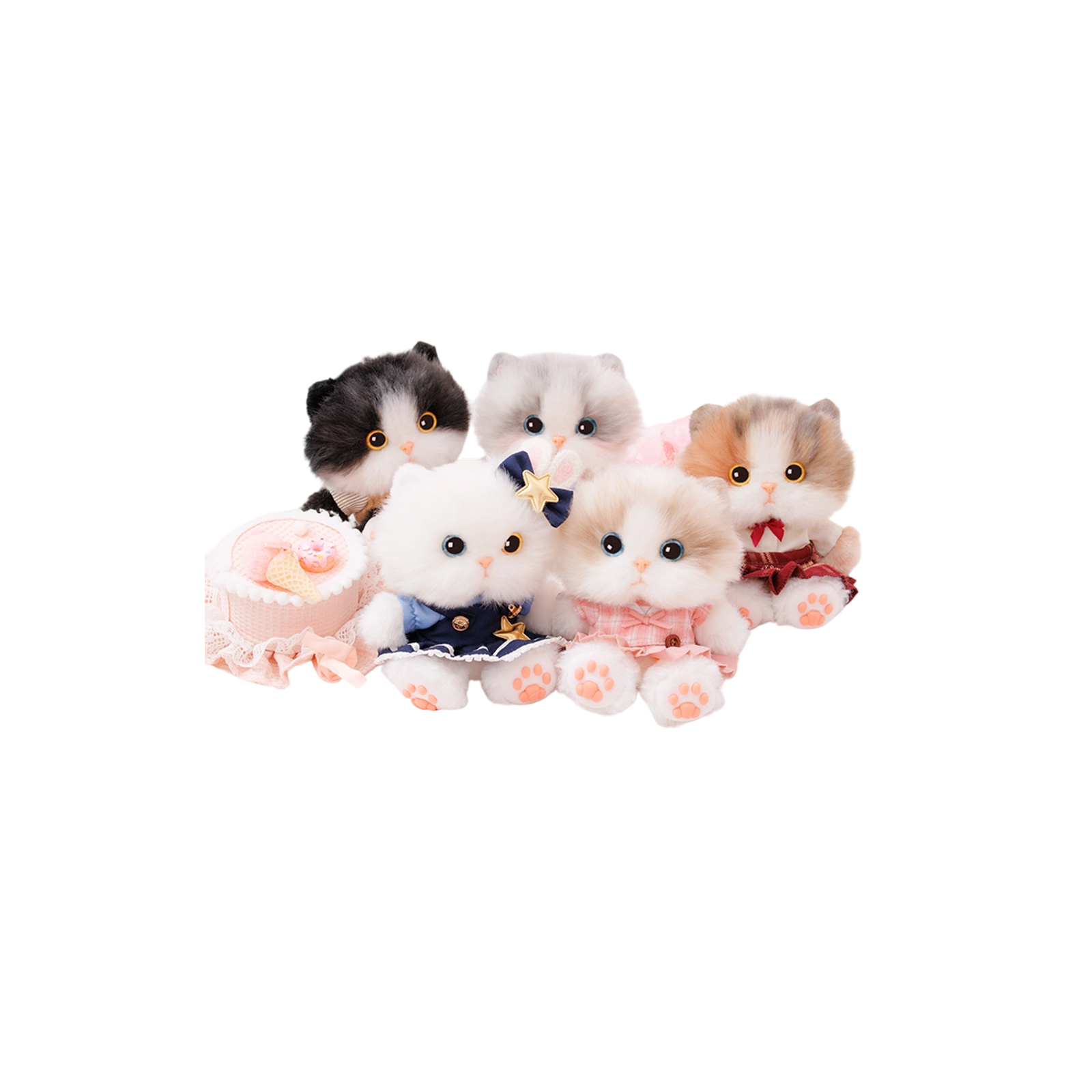 Chongker/宠客 猫咪玩偶布偶三花猫磁吸摆件MBTI毛绒包 包挂件创意礼物