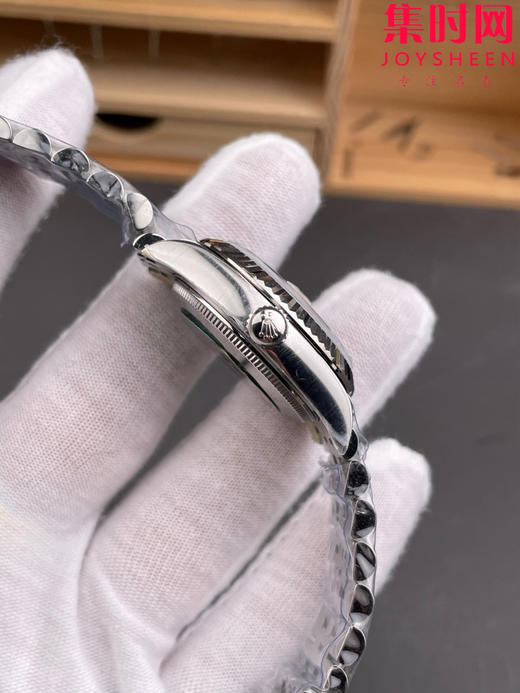 细节决定成败—新款劳力士 ARF日志型系列31mm ARF日志31女款 蚝式日志型 灰盘钻面 灰钻（寓意会赚） 女士腕表 商品图3